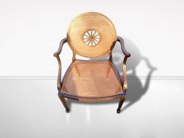 French Medallion Cane Weave