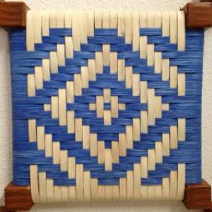 Shaker Tape Diamond Cane Pattern