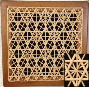 Spiderweb Cane Pattern